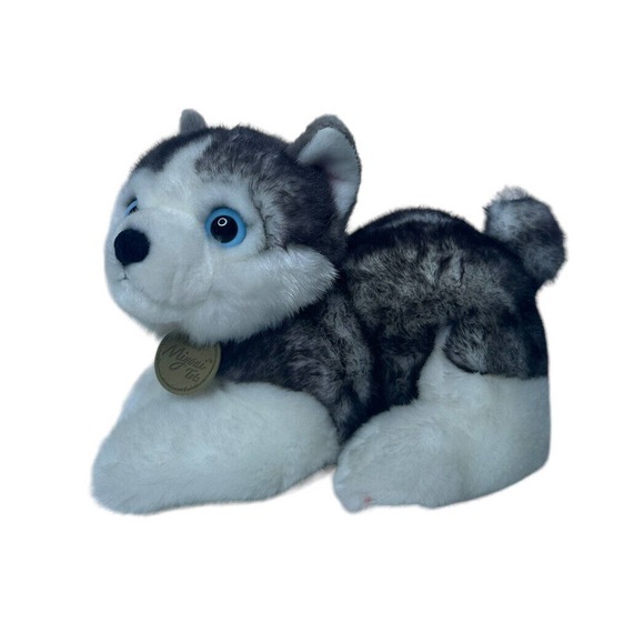 Miyoni by Aurora Siberian Husky Puppy Dog Wolf Plush 9" Stuffed Animal Nov 2021 - Picture 2 of 8